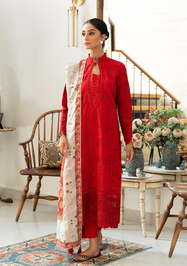 Aik Atelier | Samah Lawn 24 | LOOK 08 - Hoorain Designer Wear - Pakistani Ladies Branded Stitched Clothes in United Kingdom, United states, CA and Australia