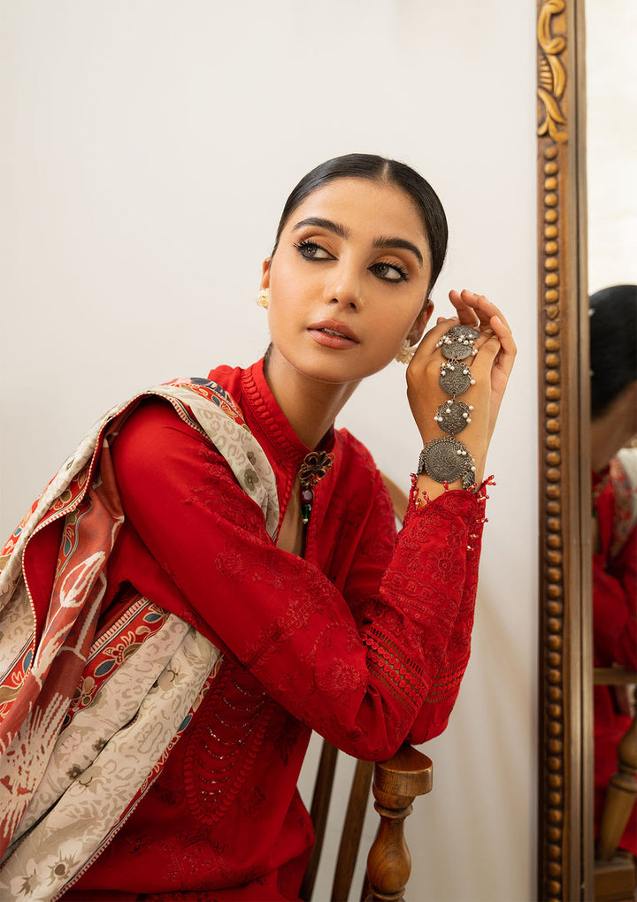 Aik Atelier | Samah Lawn 24 | LOOK 08 - Hoorain Designer Wear - Pakistani Designer Clothes for women, in United Kingdom, United states, CA and Australia