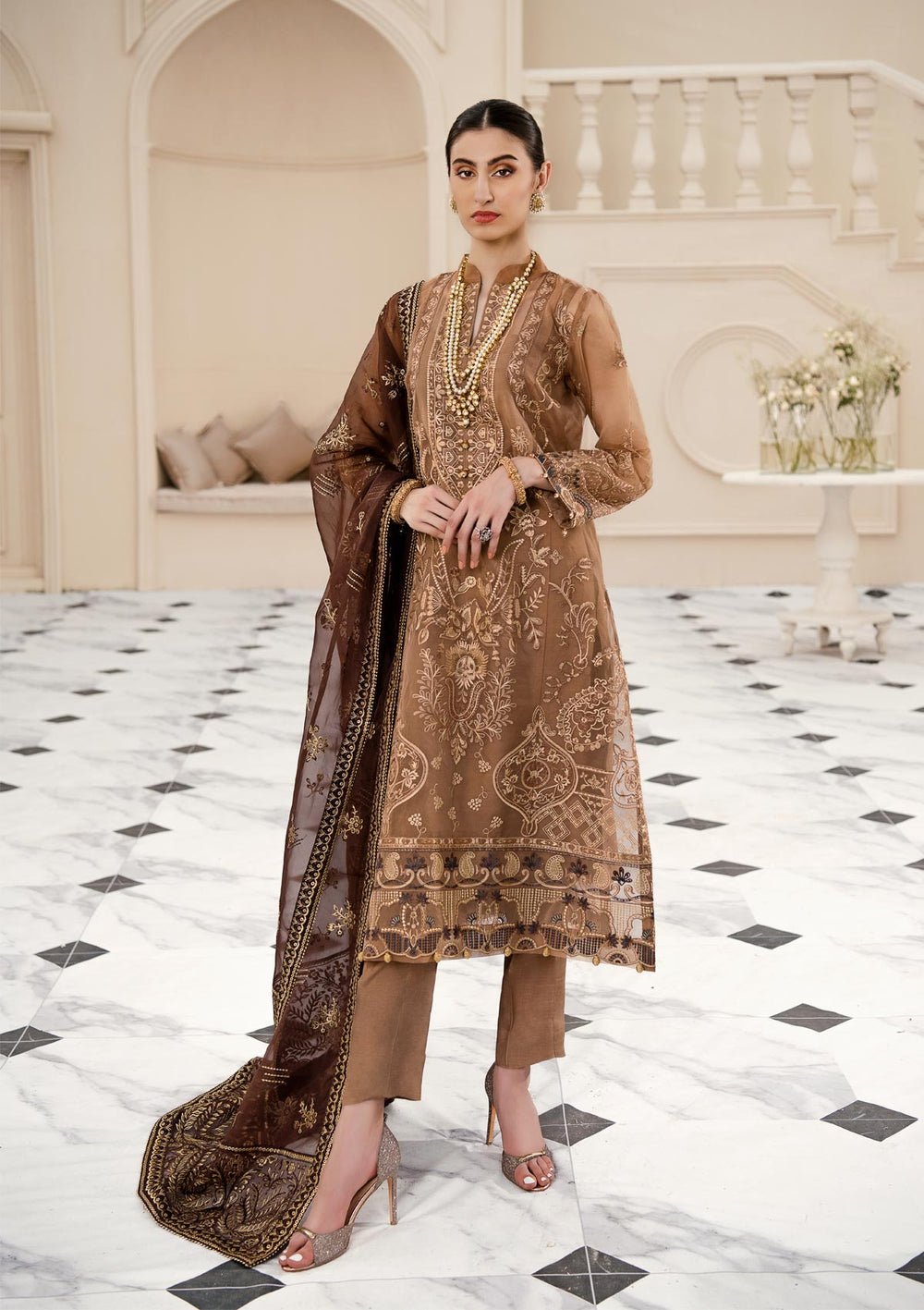 Aik Atelier | Formals Collection | LUMIERE - LOOK 04 - Pakistani Clothes - Hoorain Designer Wear