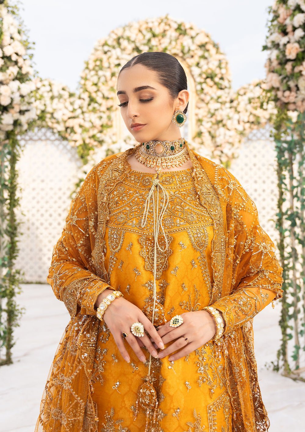 Aik Atelier | Formals Vol - 1 24 | LOOK 05 - Pakistani Clothes - Hoorain Designer Wear