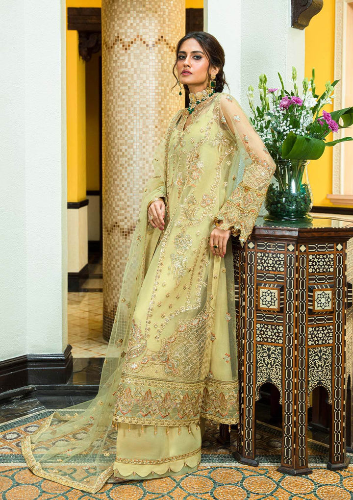 Aik Atelier | Formals Collection | GLOSSIER - LOOK 05 - Hoorain Designer Wear - Pakistani Ladies Branded Stitched Clothes in United Kingdom, United states, CA and Australia