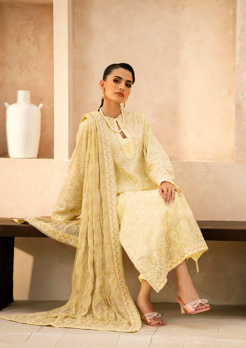 Aik Atelier | Lawn 24 | LOOK 03 A - Pakistani Clothes - Hoorain Designer Wear