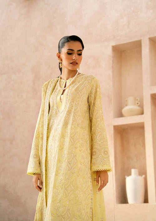 Aik Atelier | Lawn 24 | LOOK 03 A - Pakistani Clothes - Hoorain Designer Wear