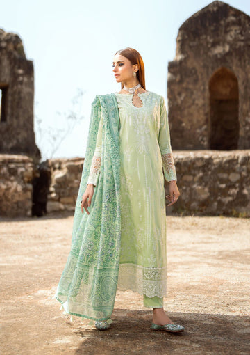 Aik Atelier | Pardes Lawn 24 | LOOK 02 - Pakistani Clothes - Hoorain Designer Wear