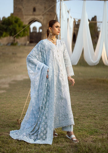 Aik Atelier | Pardes Lawn 24 | LOOK 05 - Pakistani Clothes - Hoorain Designer Wear