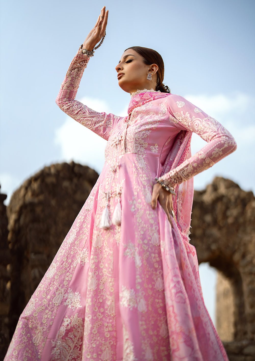 Aik Atelier | Pardes Lawn 24 | LOOK 09 - Pakistani Clothes - Hoorain Designer Wear