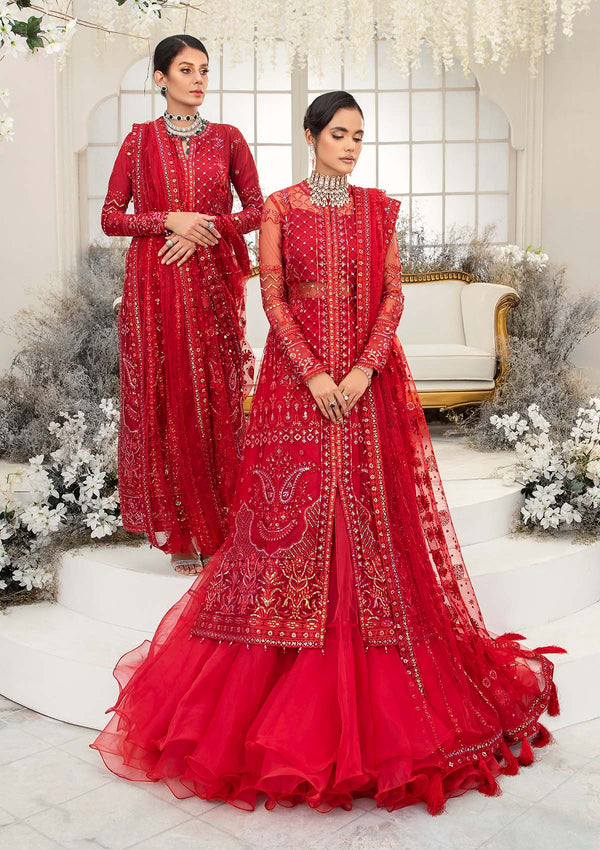 Aik Atelier | Wedding Festive 23 | WF-LOOK 01 - Hoorain Designer Wear - Pakistani Ladies Branded Stitched Clothes in United Kingdom, United states, CA and Australia