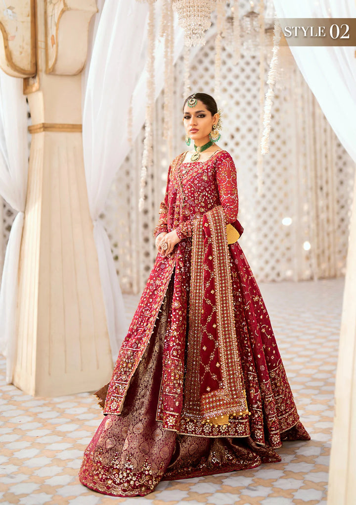 Aik Atelier | Wedding Festive 24 | 01 - Hoorain Designer Wear - Pakistani Ladies Branded Stitched Clothes in United Kingdom, United states, CA and Australia