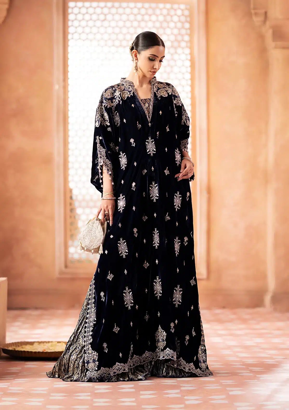 Aik Atelier | Zardozi Velvet 23 | 10 - Pakistani Clothes - Hoorain Designer Wear