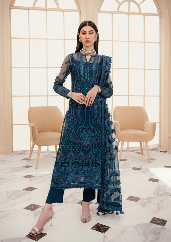 Aik Atelier | Formals Collection | LUMIERE - LOOK 07 - Hoorain Designer Wear - Pakistani Ladies Branded Stitched Clothes in United Kingdom, United states, CA and Australia