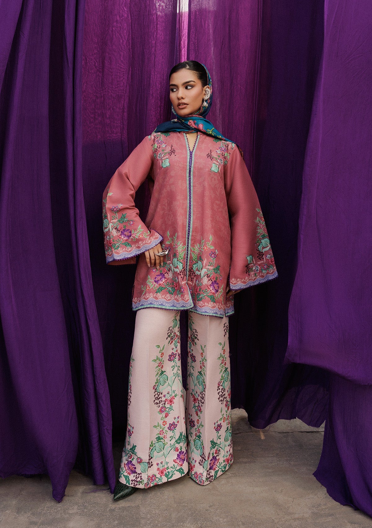 Aik Atelier | Roz Khaddar | AIK ROZ '25 D2 - LOOK 02