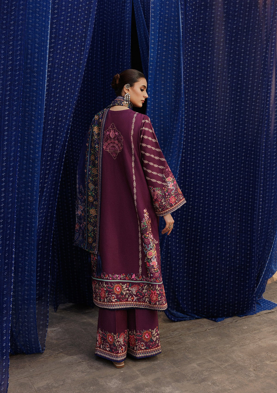 Aik Atelier | Roz Khaddar | AIK ROZ '25 D2 - LOOK 04