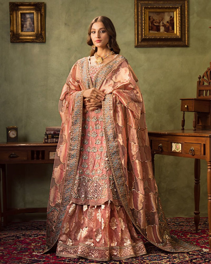 Ain | Aroosh Luxury Formals 24 | AR - 96 ARZU (Pink) - Pakistani Clothes - Hoorain Designer Wear