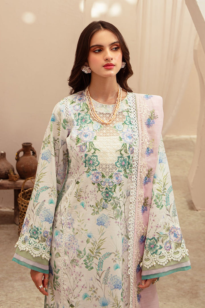 AJR Couture | Alif Affordable Lawn 24 | GLEAM - Pakistani Clothes - Hoorain Designer Wear