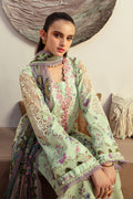 AJR Couture | Alif Affordable Lawn 24 | MINT MAGIC - Pakistani Clothes - Hoorain Designer Wear