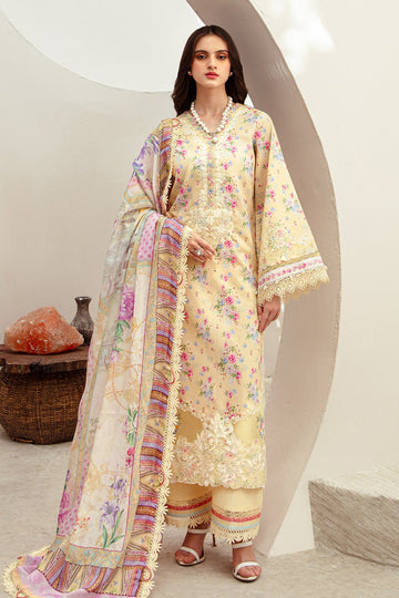 AJR Couture | Alif Affordable Lawn 24 | SUNNY DELIGHT - Pakistani Clothes - Hoorain Designer Wear