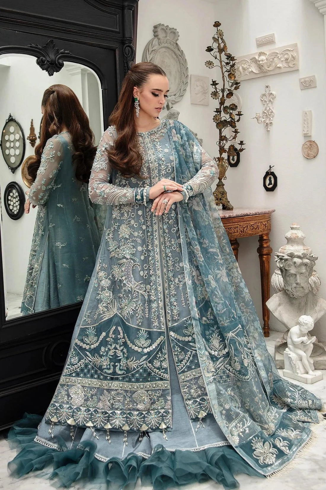 AJR Couture | Alif Luxury Wedding Formals 23 | Ambrosia - Pakistani Clothes - Hoorain Designer Wear