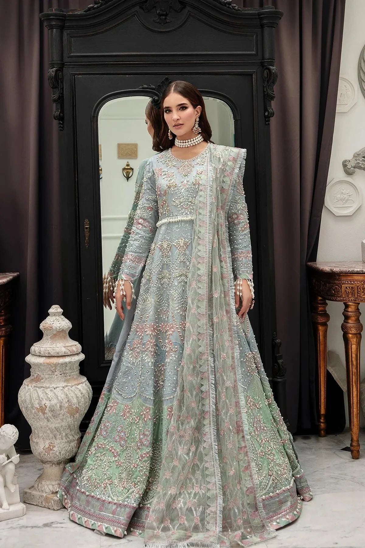 AJR Couture | Alif Luxury Wedding Formals 23 | Veronica - Pakistani Clothes - Hoorain Designer Wear