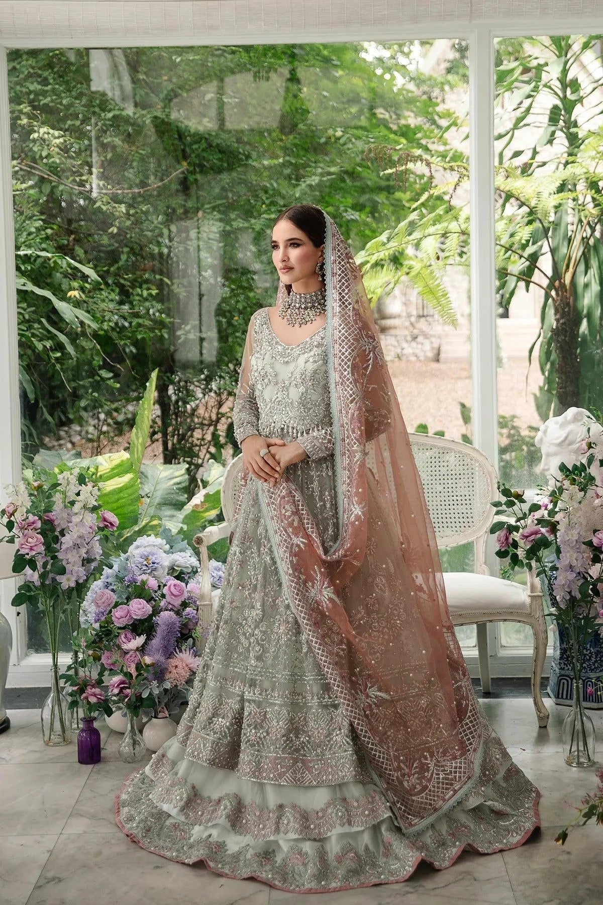 AJR Couture | Alif Luxury Wedding Formals 23 | Wisteria - Pakistani Clothes - Hoorain Designer Wear