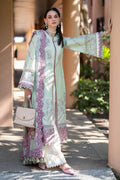 AJR Couture | Alif Signature Luxury Lawn 24 | Aura - Pakistani Clothes - Hoorain Designer Wear