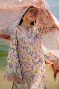 AJR Couture | Alif Signature Luxury Lawn 24 | Blooming - Pakistani Clothes - Hoorain Designer Wear