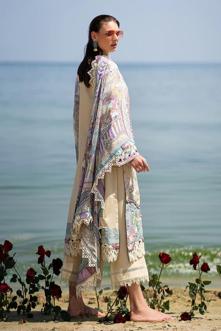 AJR Couture | Alif Signature Luxury Lawn 24 | Coraline - Pakistani Clothes - Hoorain Designer Wear