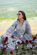 AJR Couture | Alif Signature Luxury Lawn 24 | Lyra - Pakistani Clothes - Hoorain Designer Wear