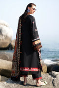 AJR Couture | Alif Signature Luxury Lawn 24 | Noir - Pakistani Clothes - Hoorain Designer Wear