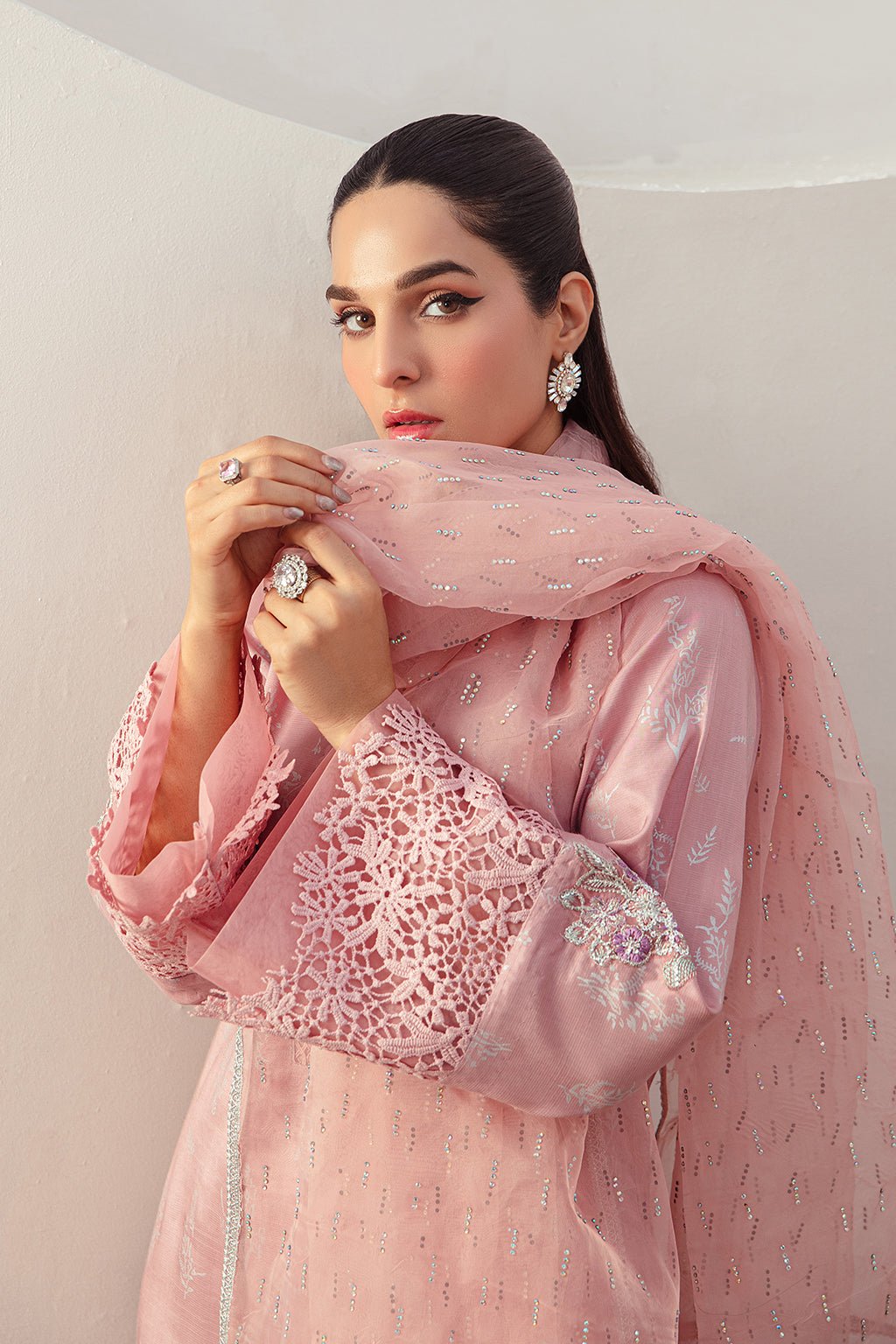 AJR Couture | Basic Pret 24 | SOFT PETAL - Pakistani Clothes - Hoorain Designer Wear