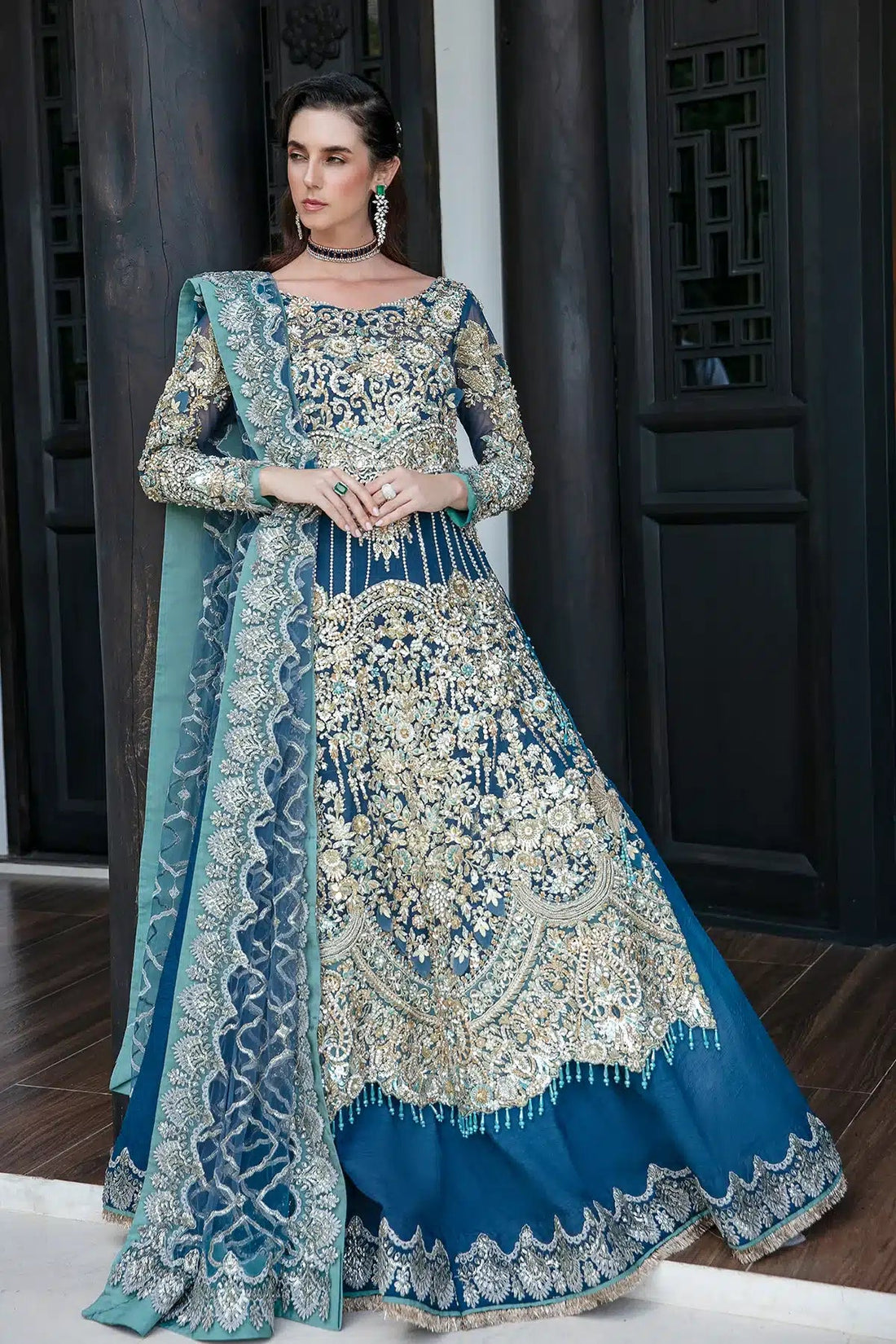 AJR Couture | Bridal Couture’23 | Aquiline - Pakistani Clothes - Hoorain Designer Wear