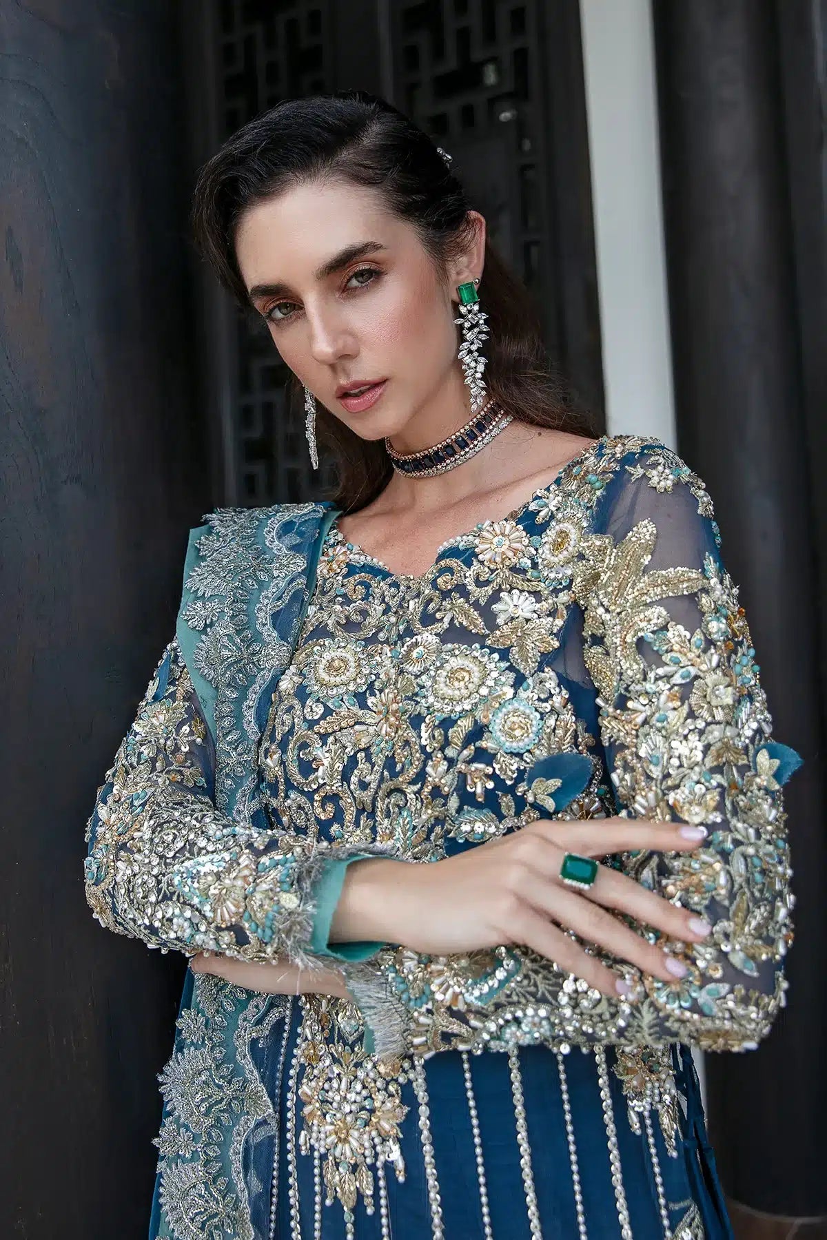 AJR Couture | Bridal Couture’23 | Aquiline - Pakistani Clothes - Hoorain Designer Wear