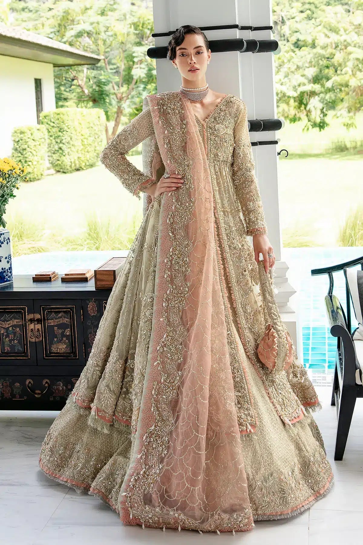 AJR Couture | Bridal Couture’23 | Aurora - Pakistani Clothes - Hoorain Designer Wear