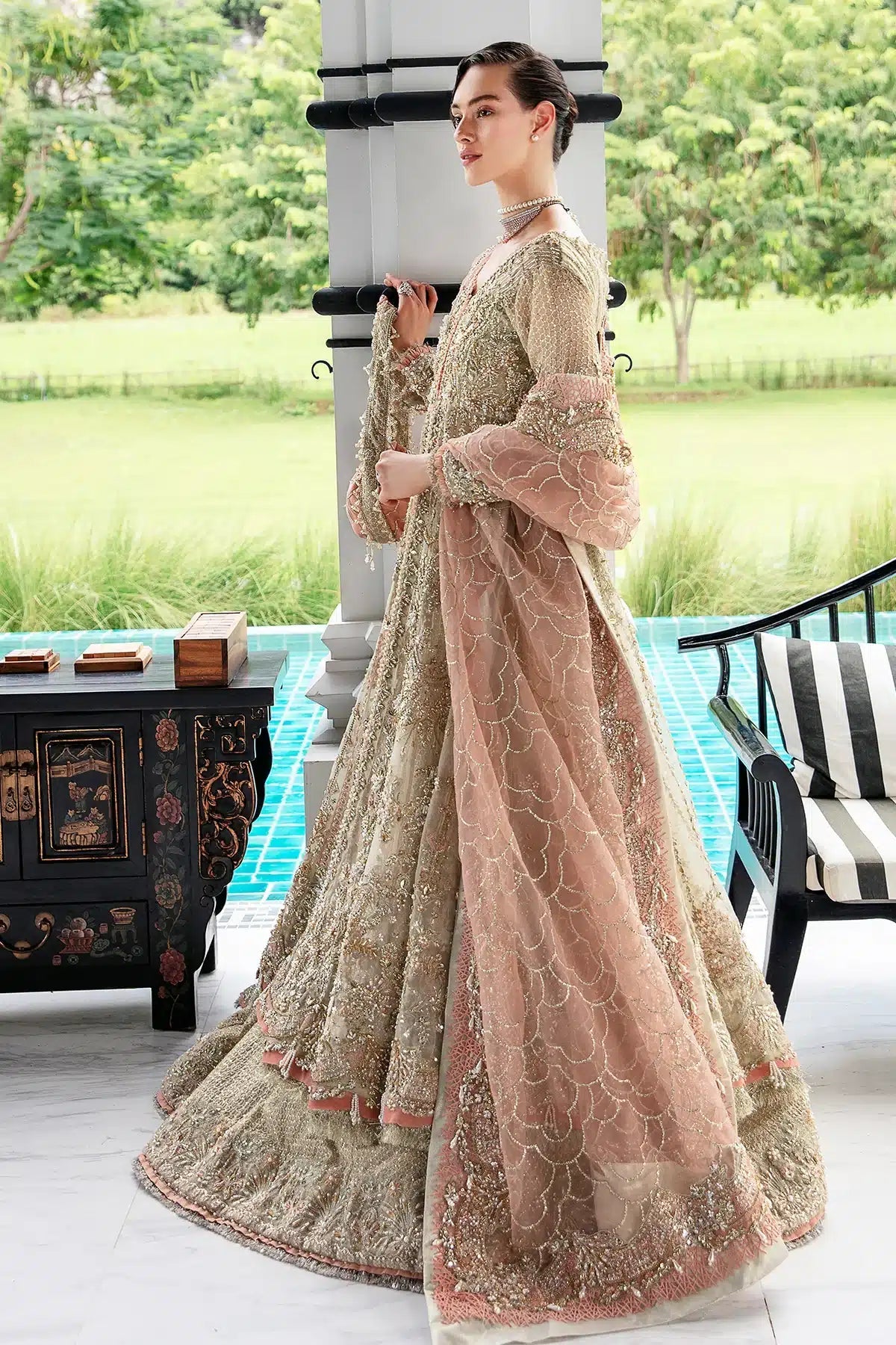 AJR Couture | Bridal Couture’23 | Aurora - Pakistani Clothes - Hoorain Designer Wear