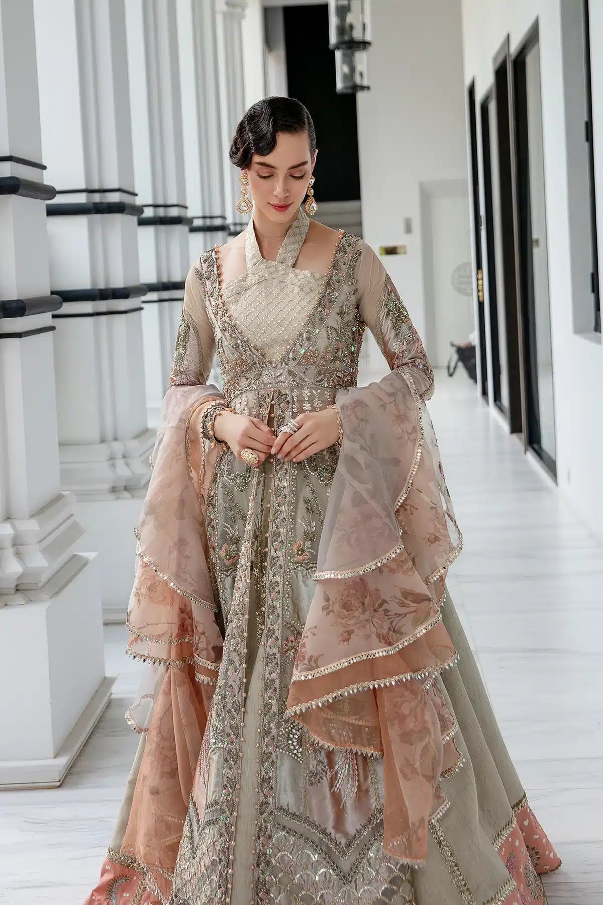 AJR Couture | Bridal Couture’23 | Cherryline - Pakistani Clothes - Hoorain Designer Wear