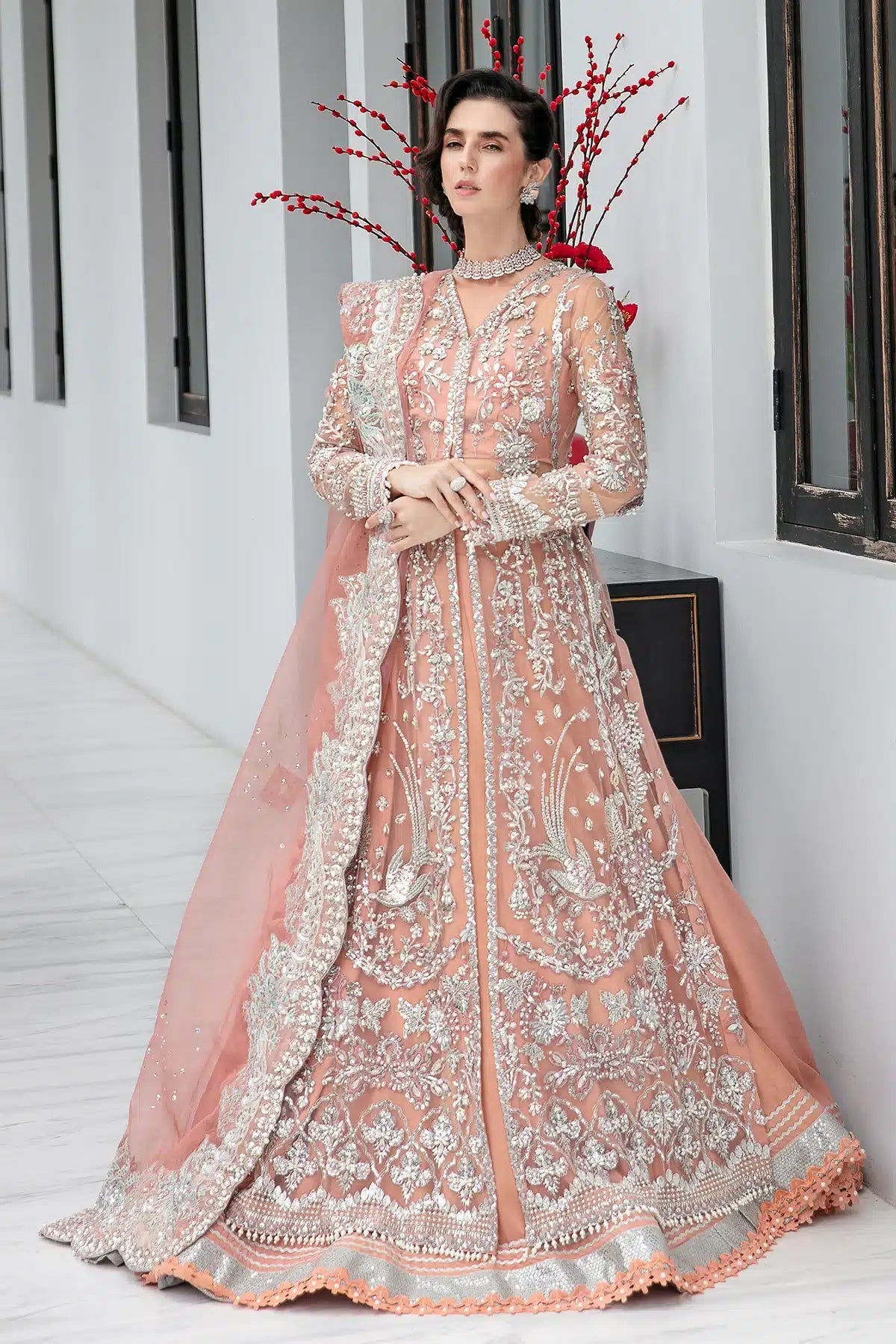 AJR Couture | Bridal Couture’23 | Evangeline - Pakistani Clothes - Hoorain Designer Wear