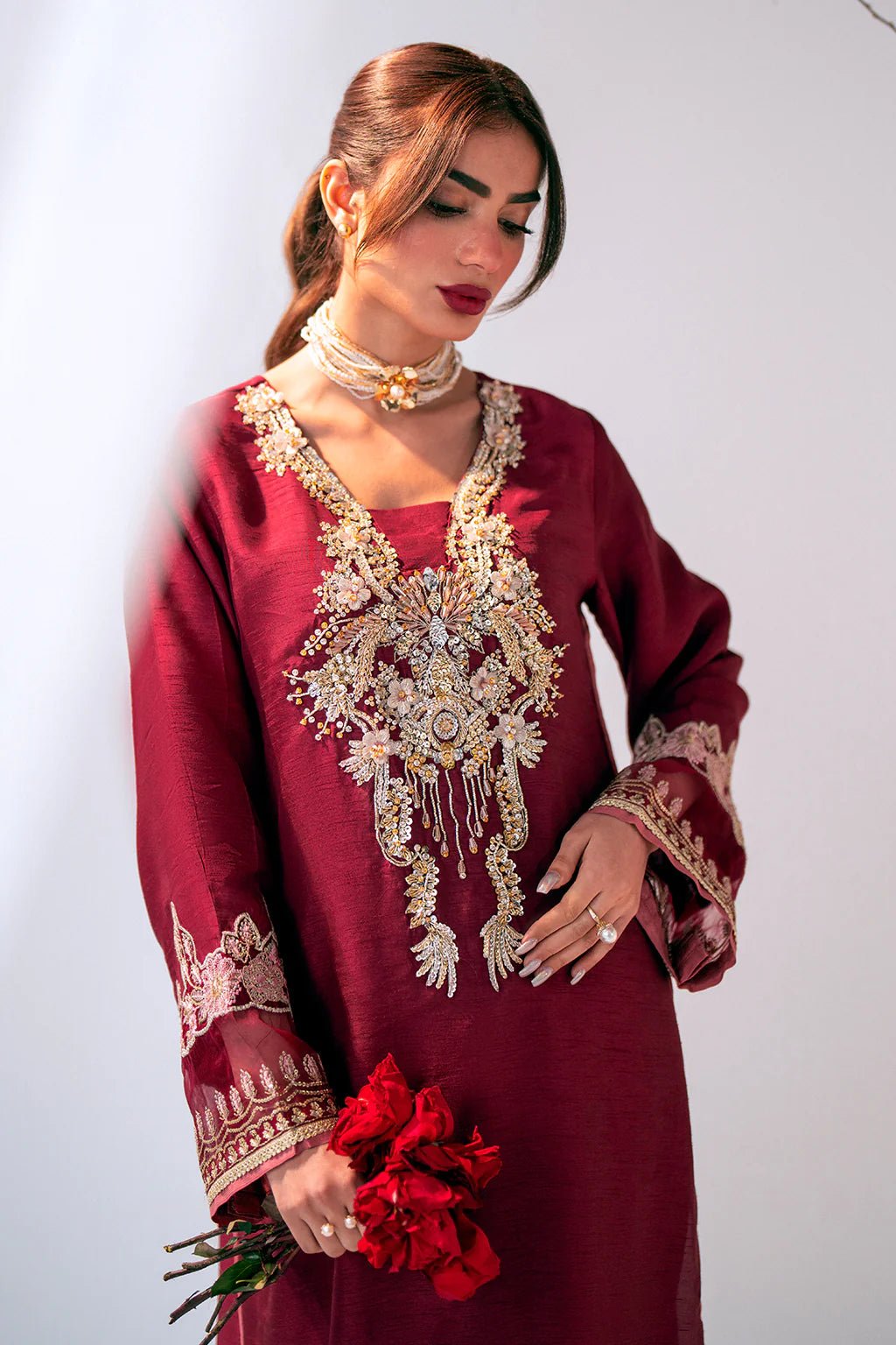 Ajr Couture | Luxe Pret Eid Drop | Starry - Pakistani Clothes - Hoorain Designer Wear