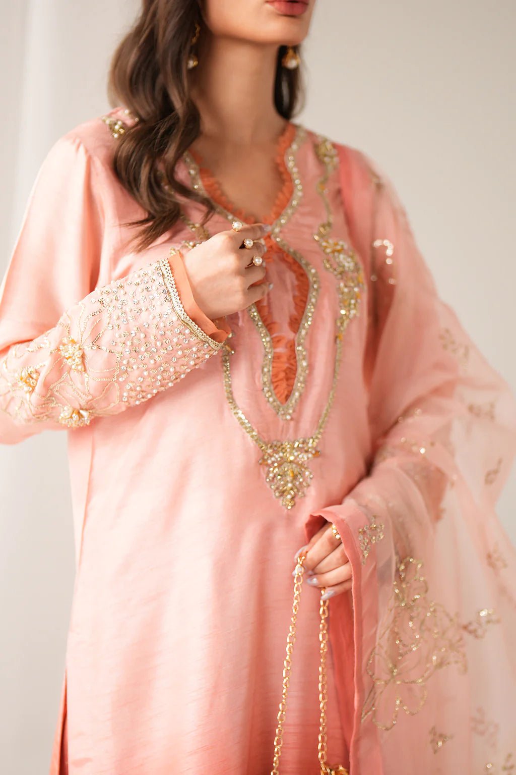 AJR Couture | Luxe Pret Eid | RHYTHM - Pakistani Clothes - Hoorain Designer Wear