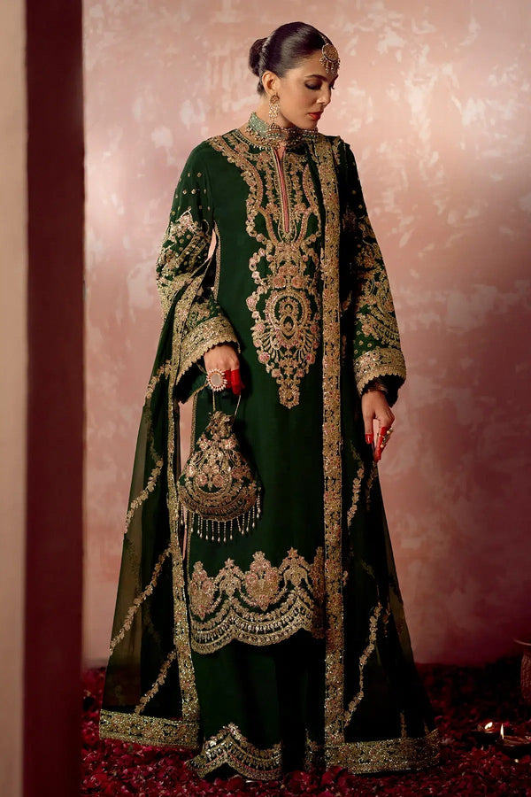 AJR Couture | Mushk The Silk Edit | Aangan - Pakistani Clothes - Hoorain Designer Wear