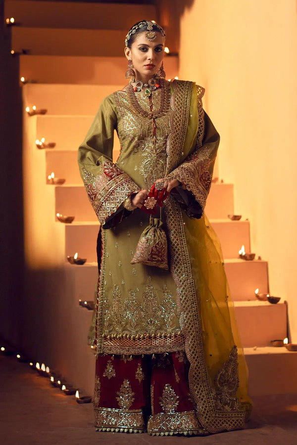 AJR Couture | Mushk The Silk Edit | Barsat - Pakistani Clothes - Hoorain Designer Wear