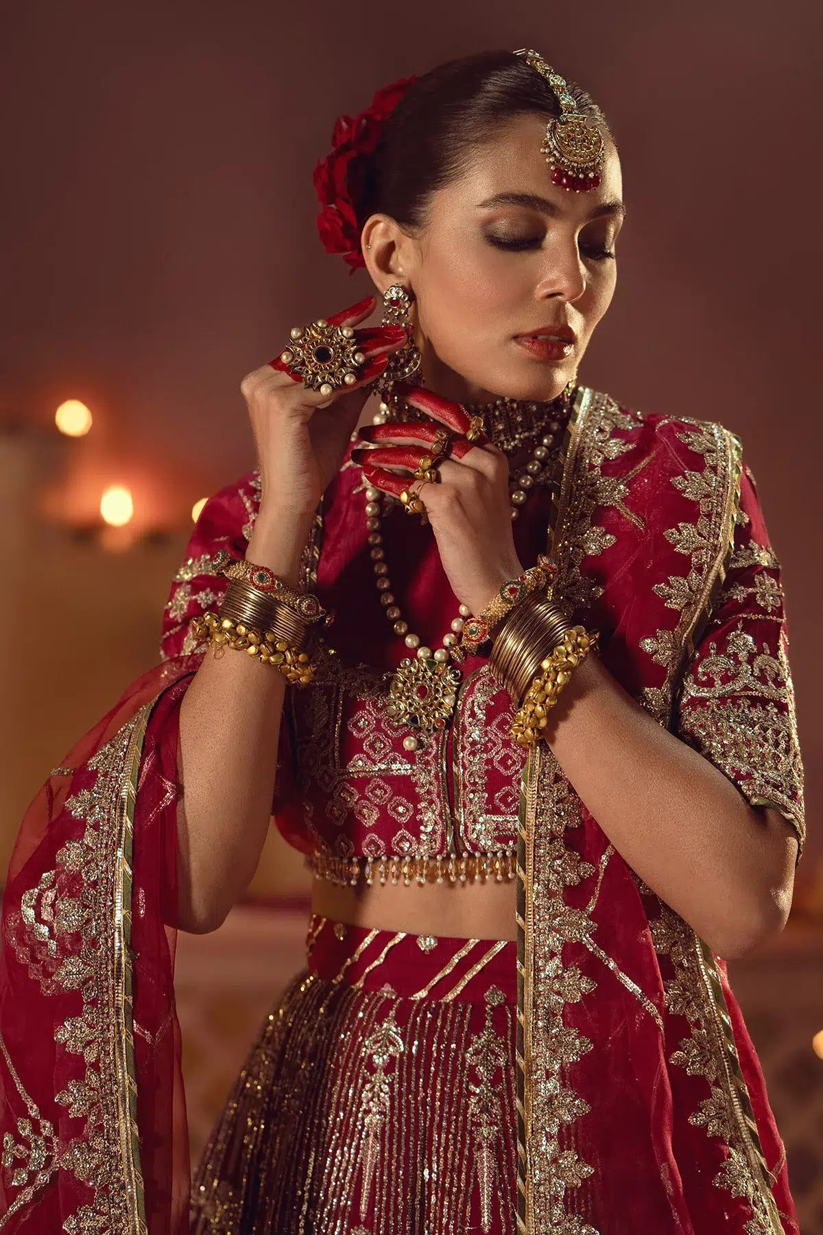 AJR Couture | Mushk The Silk Edit | Devdas - Pakistani Clothes - Hoorain Designer Wear