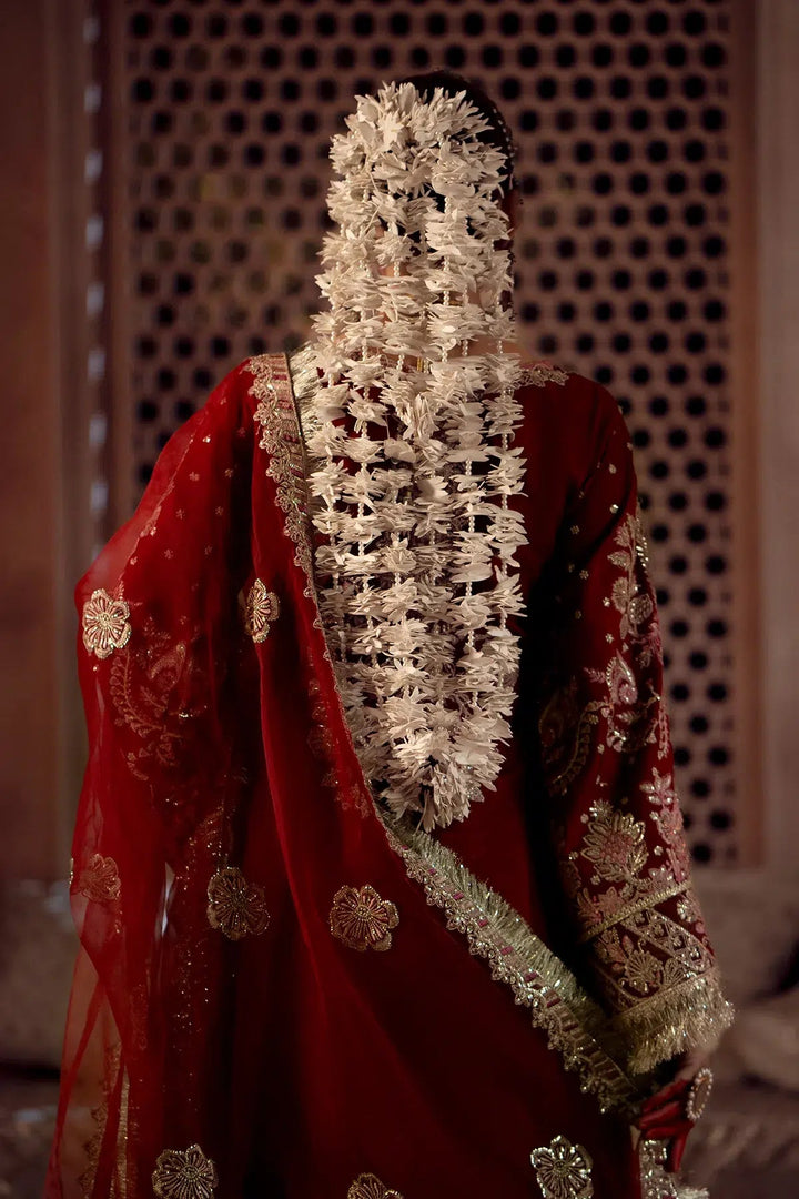 AJR Couture | Mushk The Silk Edit | Gulab - Pakistani Clothes - Hoorain Designer Wear