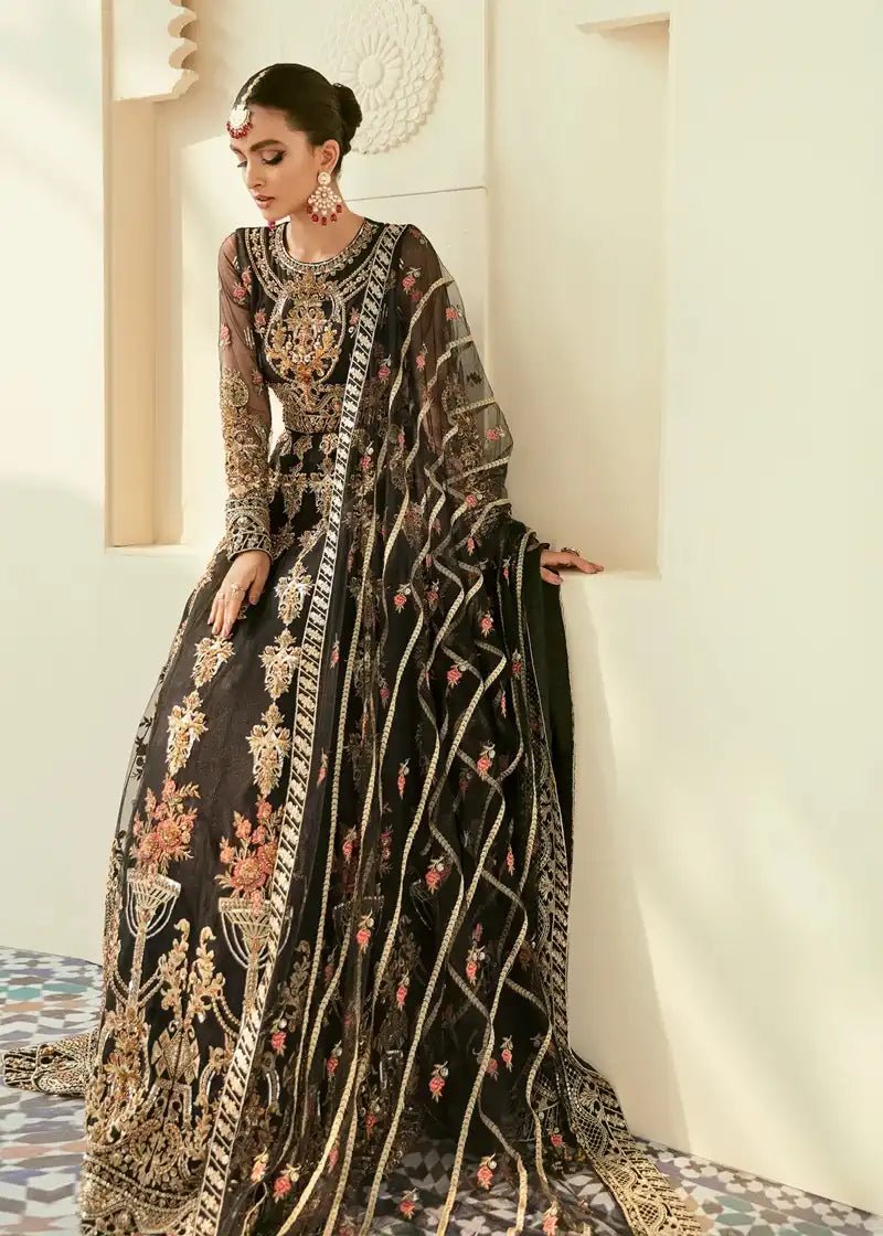 Akbar Aslam | Elinor Formals Vol 1| Murelet - Pakistani Clothes - Hoorain Designer Wear