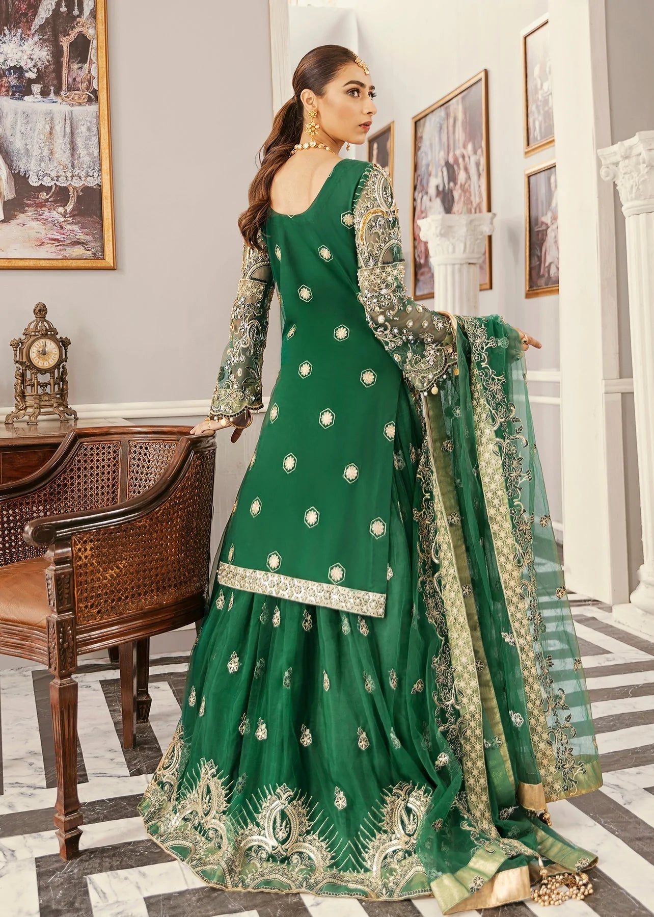 Akbar Aslam | Formal Collection 2021 | Anastasia - Pakistani Clothes - Hoorain Designer Wear