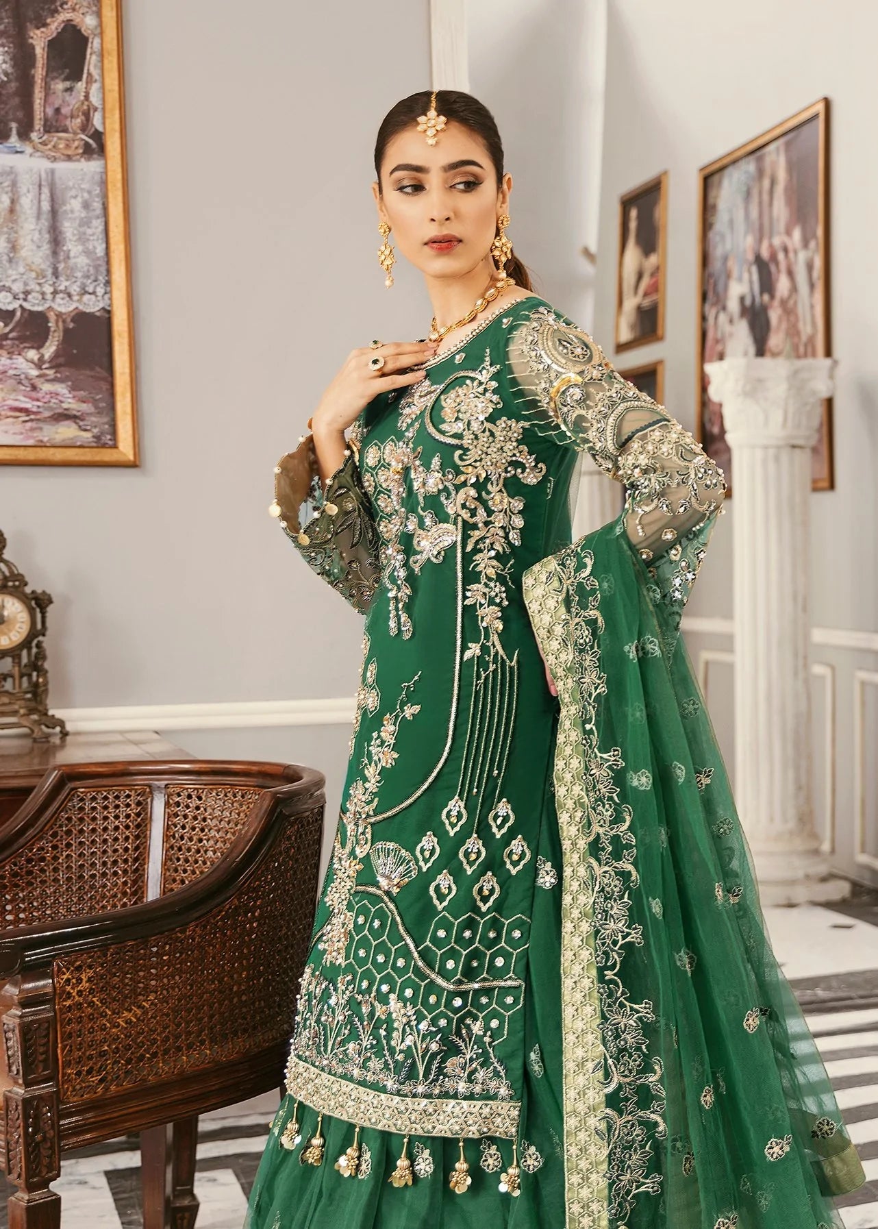 Akbar Aslam | Formal Collection 2021 | Anastasia - Pakistani Clothes - Hoorain Designer Wear