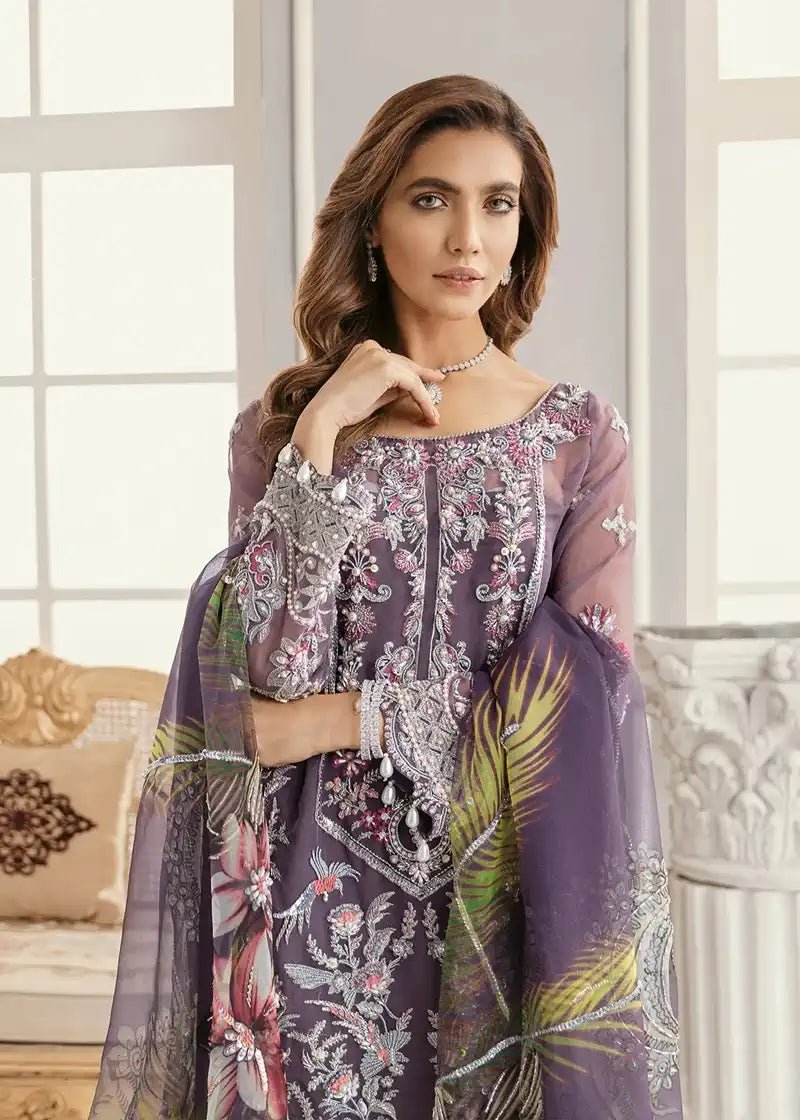 Akbar Aslam | Formal Collection | Lupine - Pakistani Clothes - Hoorain Designer Wear