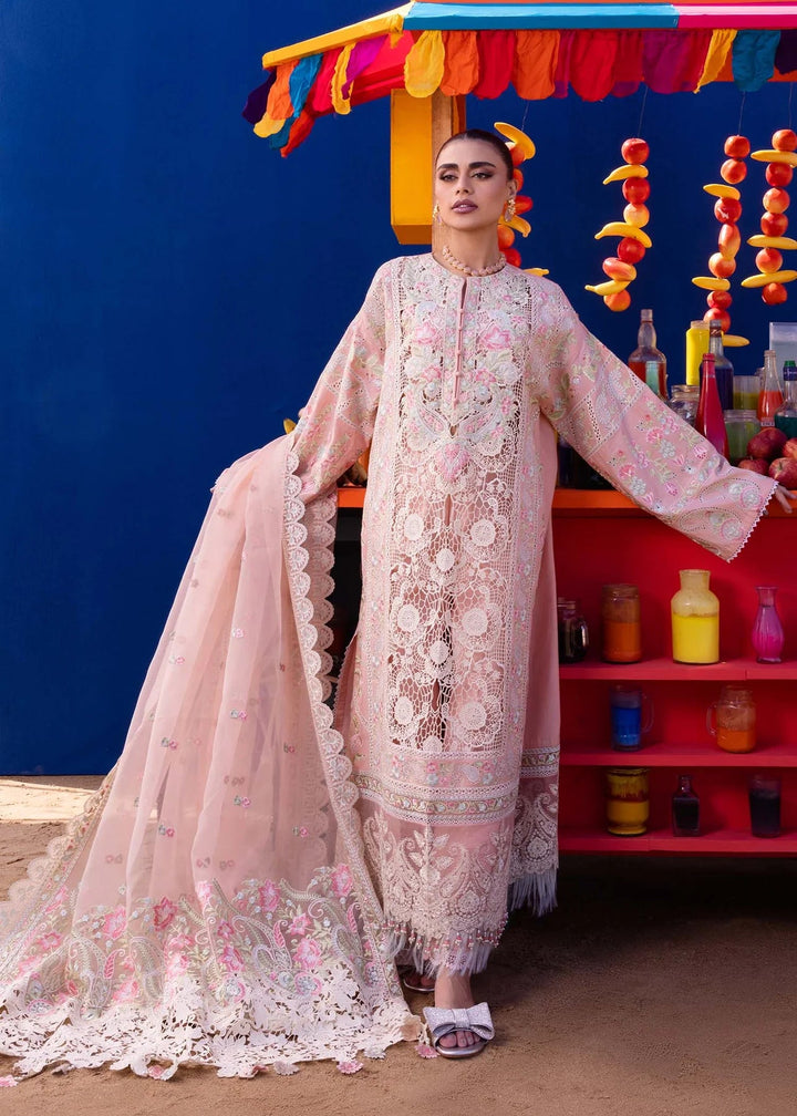 Akbar Aslam | Oasis Lawn 24 | Camellia - Pakistani Clothes - Hoorain Designer Wear