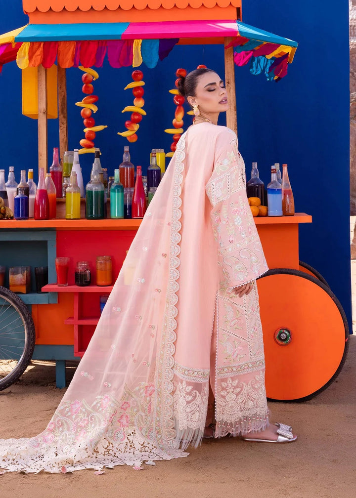 Akbar Aslam | Oasis Lawn 24 | Camellia - Pakistani Clothes - Hoorain Designer Wear