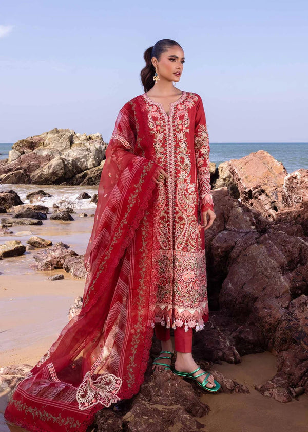 Akbar Aslam | Oasis Lawn 24 | Petuna - Pakistani Clothes - Hoorain Designer Wear