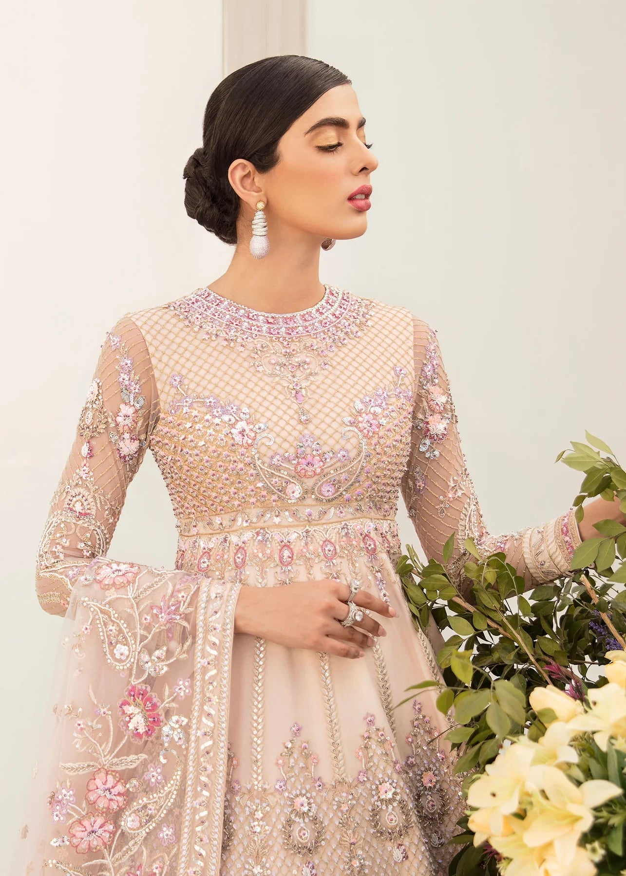 Akbar Aslam | Orphic Bridals | Bonita - Pakistani Clothes - Hoorain Designer Wear