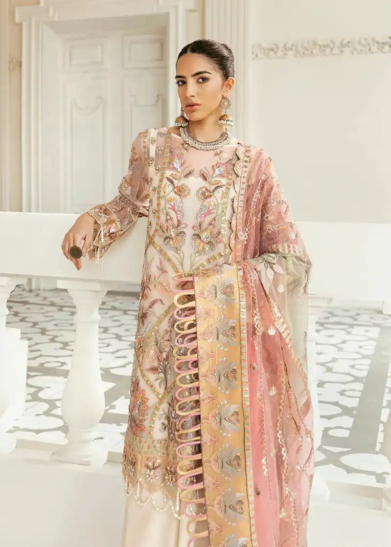 Akbar Aslam | Raqs Collection | Tethoris - Pakistani Clothes - Hoorain Designer Wear